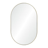 Elaine Mirror - Satin Brass