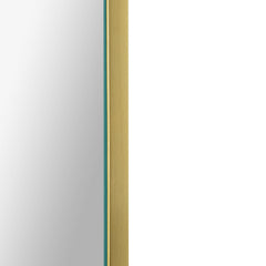 Elaine Mirror - Satin Brass