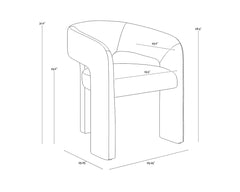 Delta Dining Chair - Black