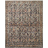Amber Lewis x Loloi Billie Ink/Salmon Rug