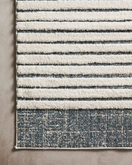 Hagen White/Ocean Rug