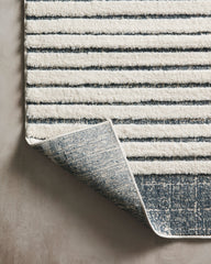 Hagen White/Ocean Rug