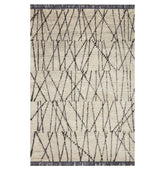 Chris Loves Julia x Loloi Alice Cream/Charcoal II Rug