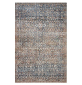 Chris Loves Julia x Loloi Jules Denim/Spice Rug