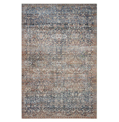 Chris Loves Julia x Loloi Jules Denim/Spice Rug