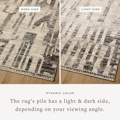 Jeremiah Brent x Loloi Bleecker Beige / Stone Rug