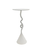 Cauda White Drinks Table