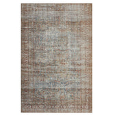 Chris Loves Julia x Loloi Jules Lagoon/Brick Rug