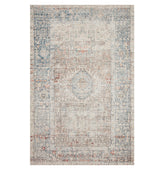 Chris Loves Julia x Loloi Jules Natural/Ocean Rug