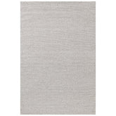 Honeycomb Ivory/Grey Woven Wool Rug