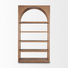 Bela Medium Brown Bookcase
