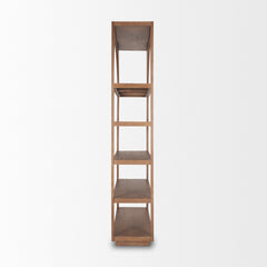 Bela Medium Brown Bookcase