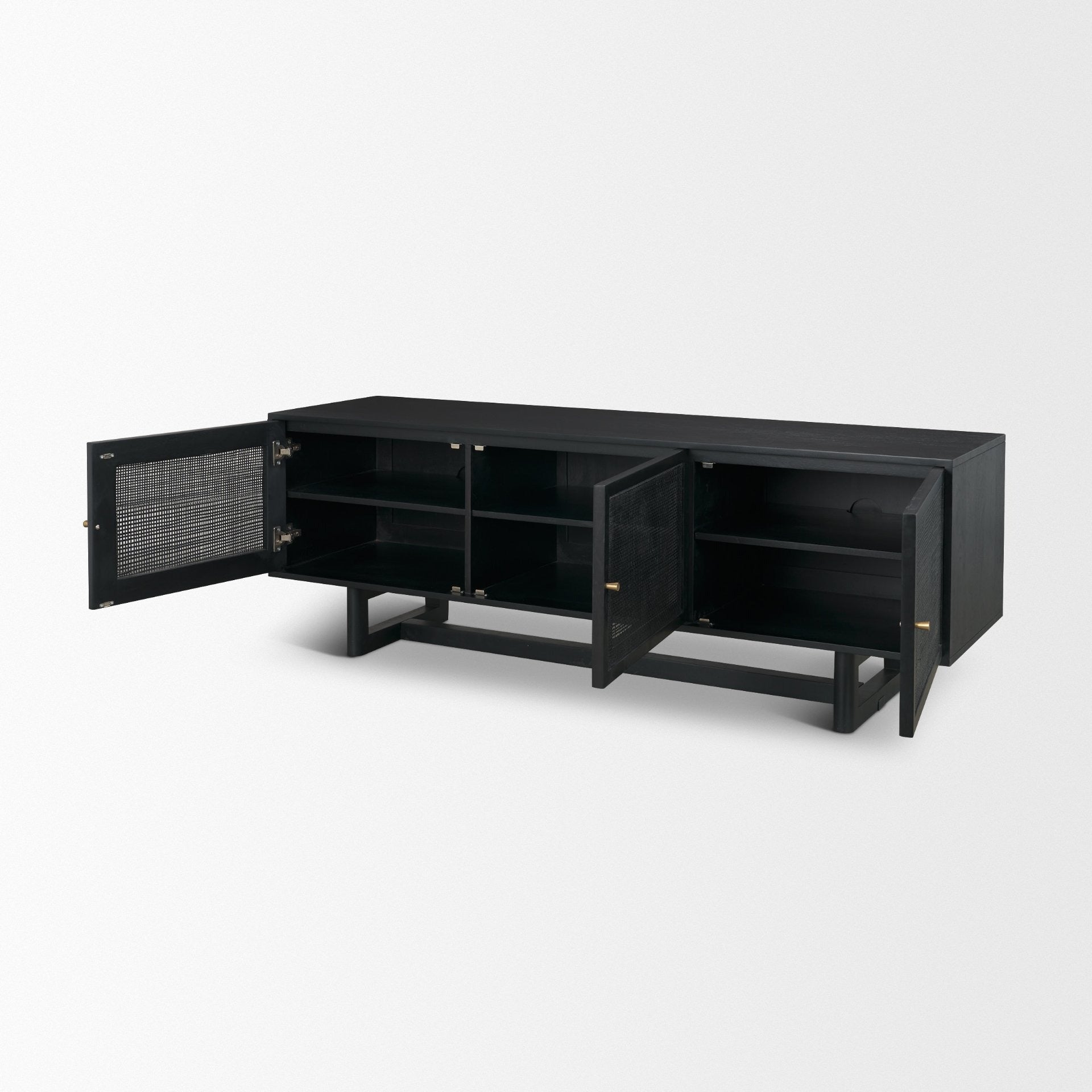 Grier Black Media Console
