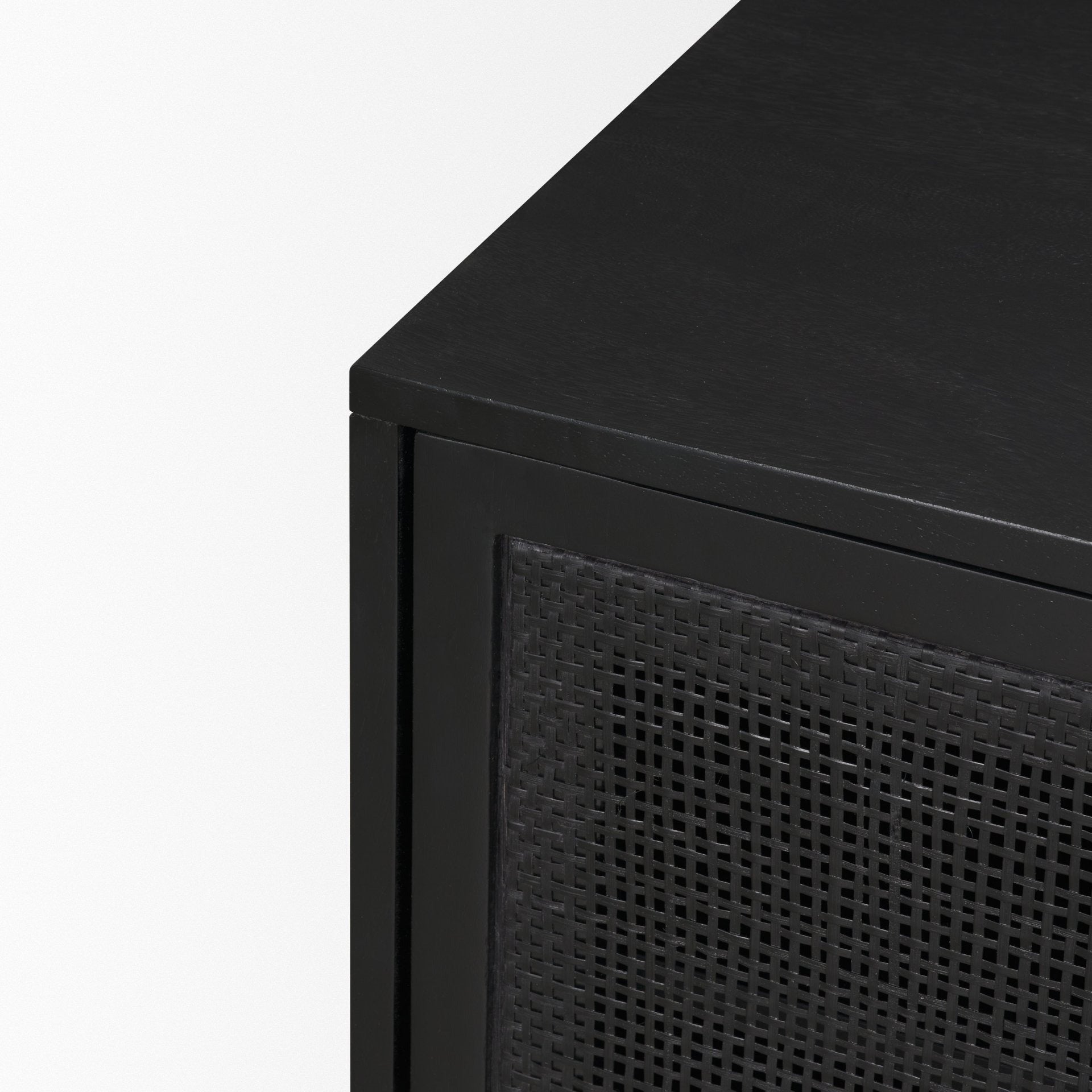 Grier Black Media Console