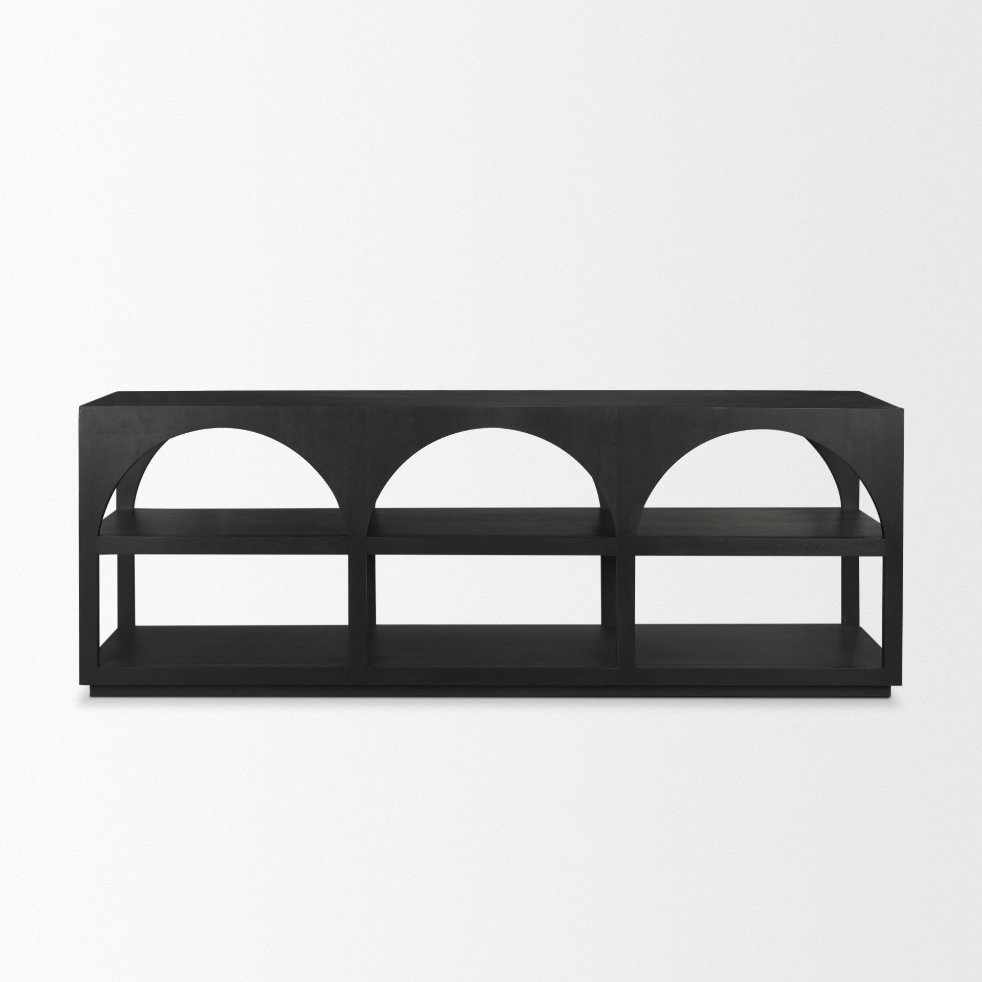 Bela Large Black Console Table