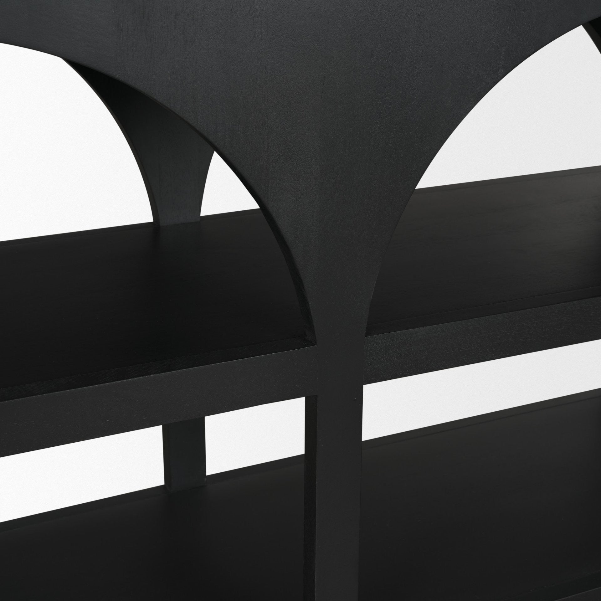 Bela Large Black Console Table