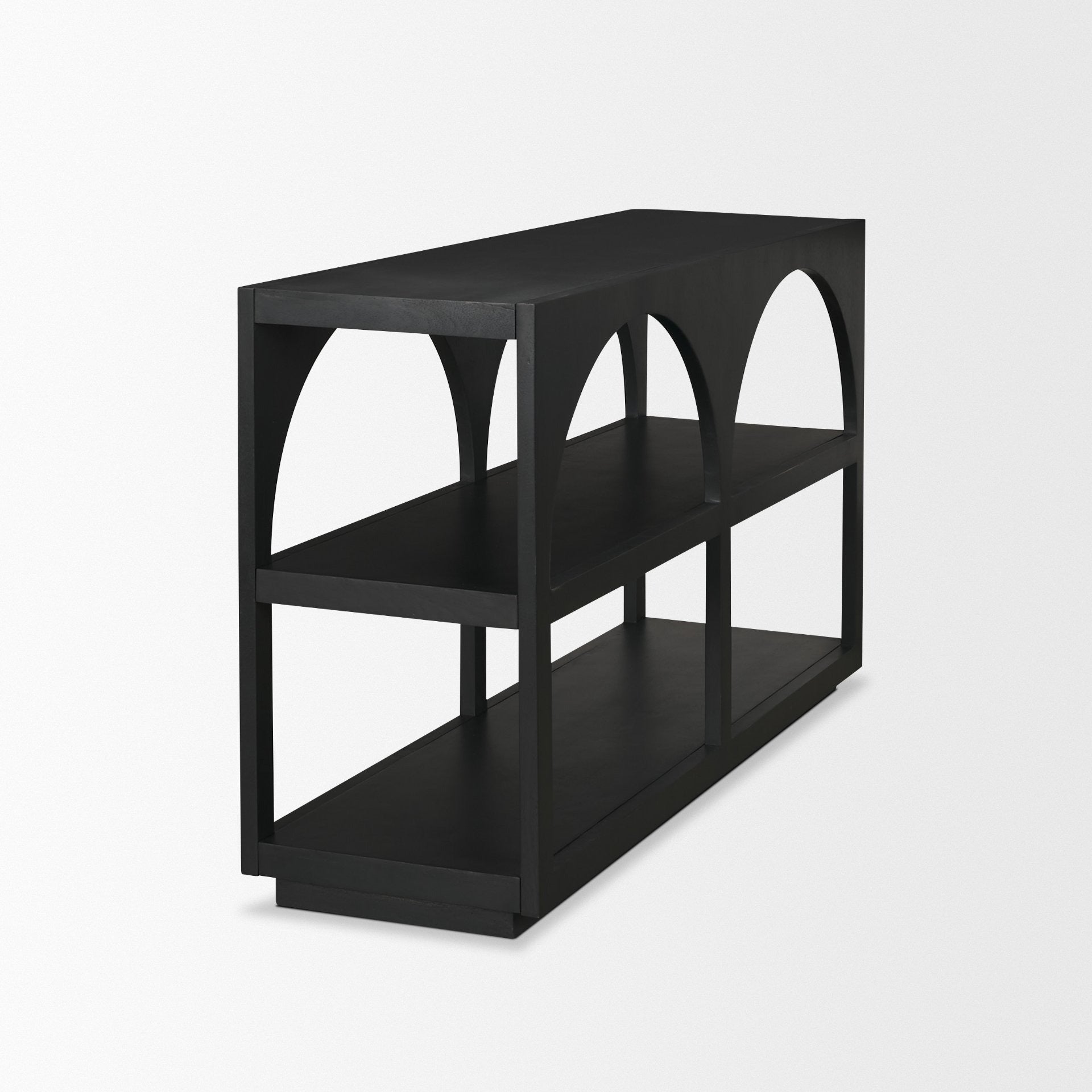 Bela Small Black Console Table
