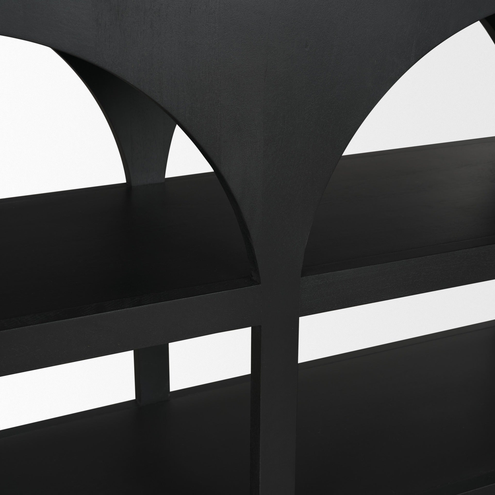 Bela Small Black Console Table