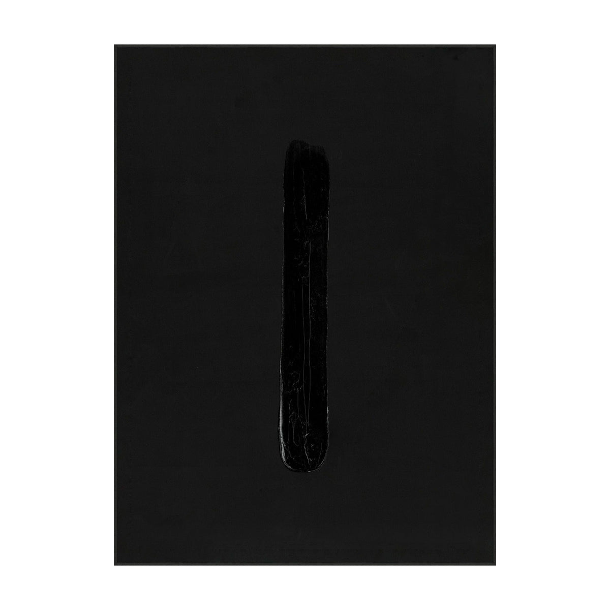 Back to Black Canvas