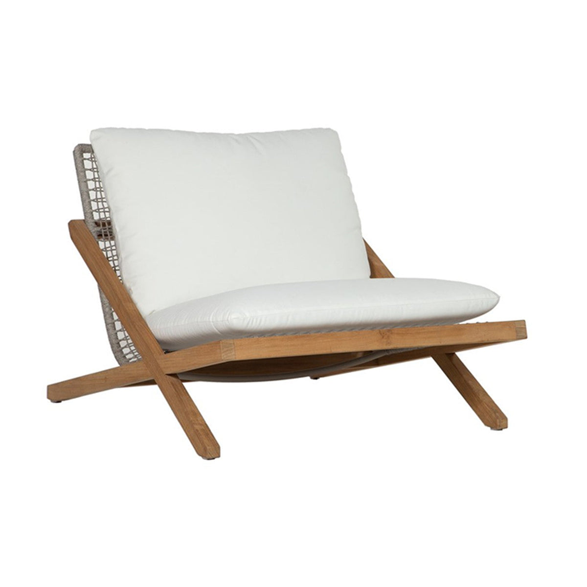 Bo Outdoor Accent Chair - White