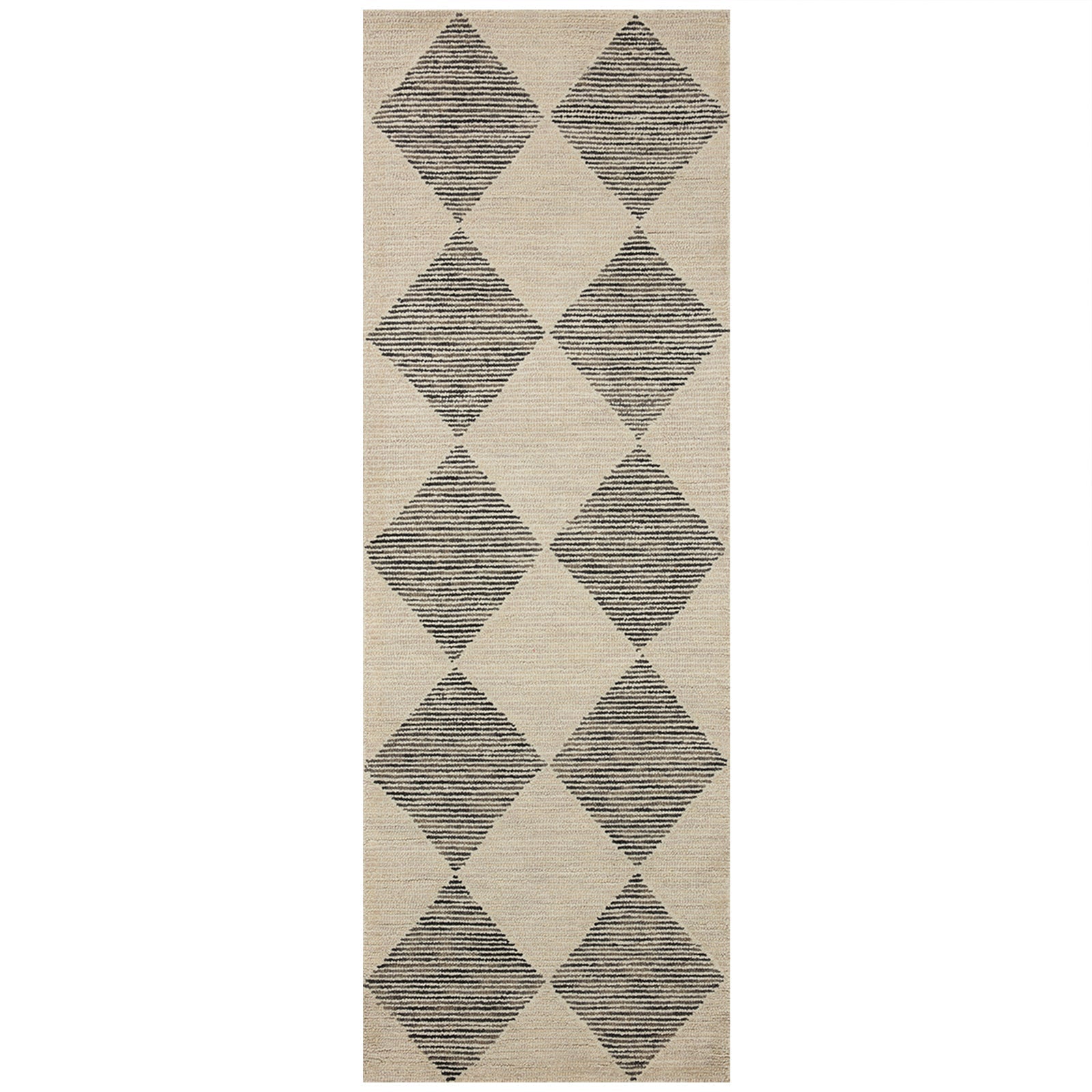 Chris Loves Julia x Loloi Francis Beige/Charcoal Rug