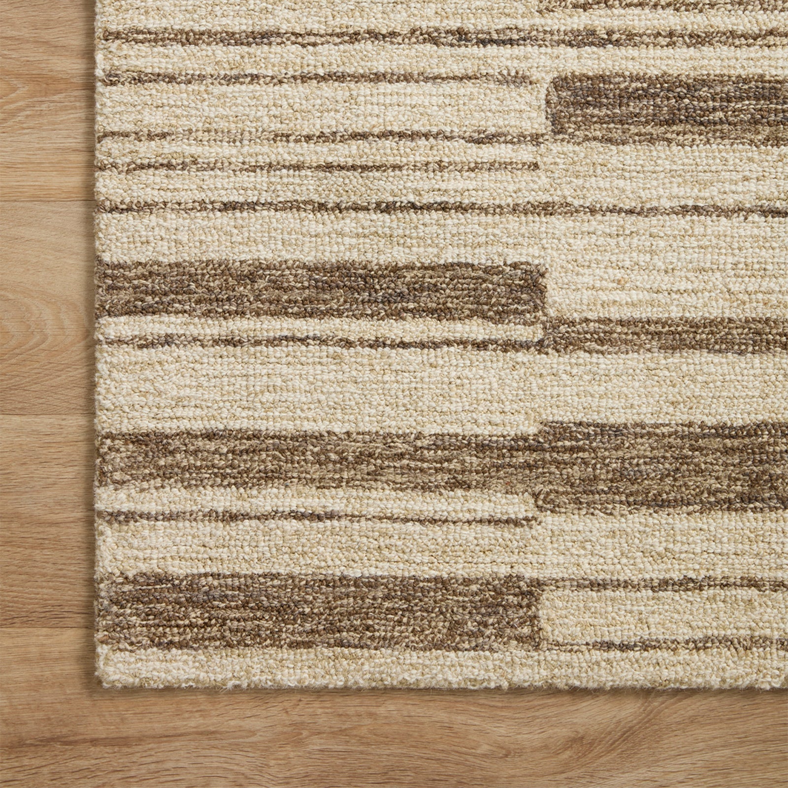 Chris Loves Julia x Loloi Polly Beige/Tobacco Rug