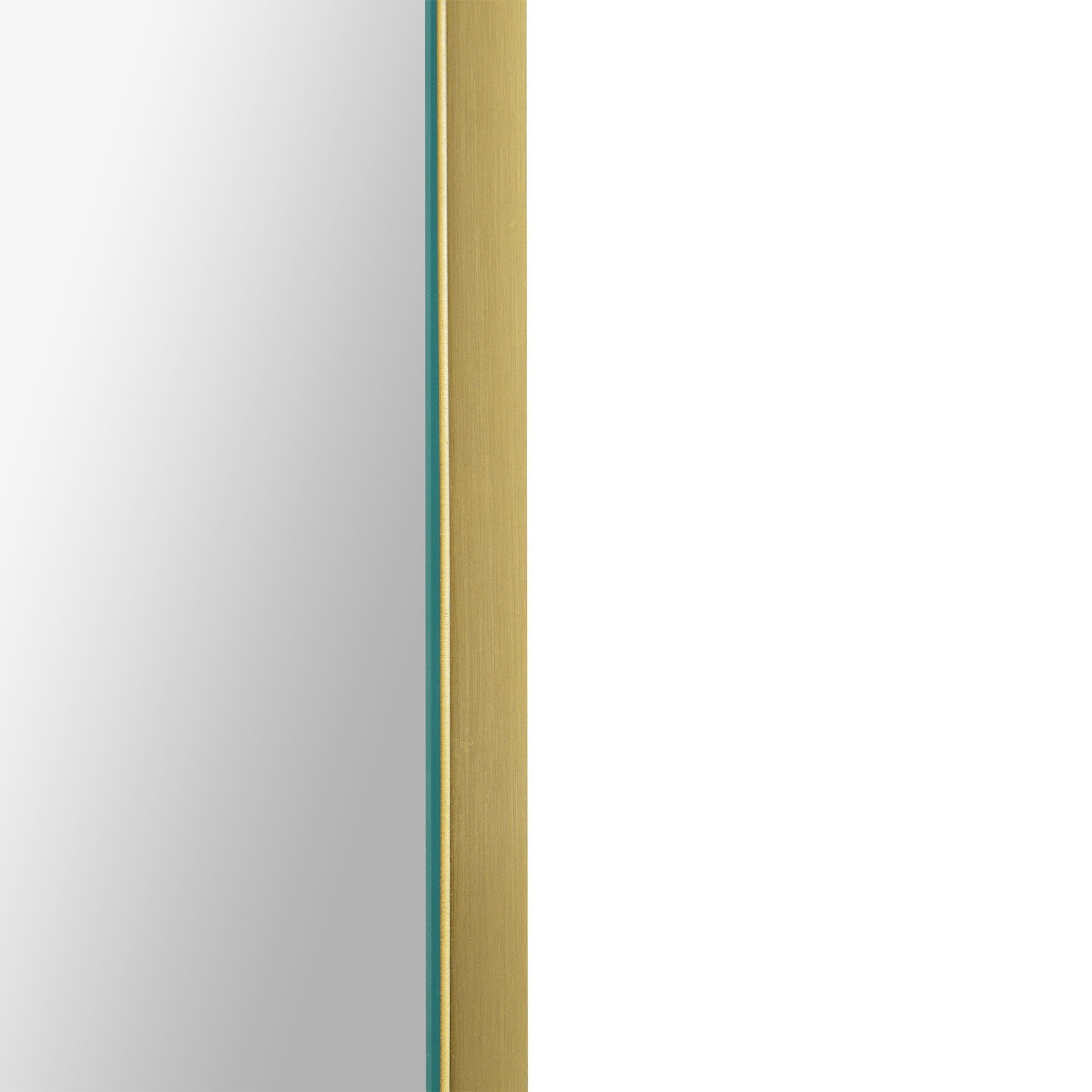 Elaine Mirror - Satin Brass