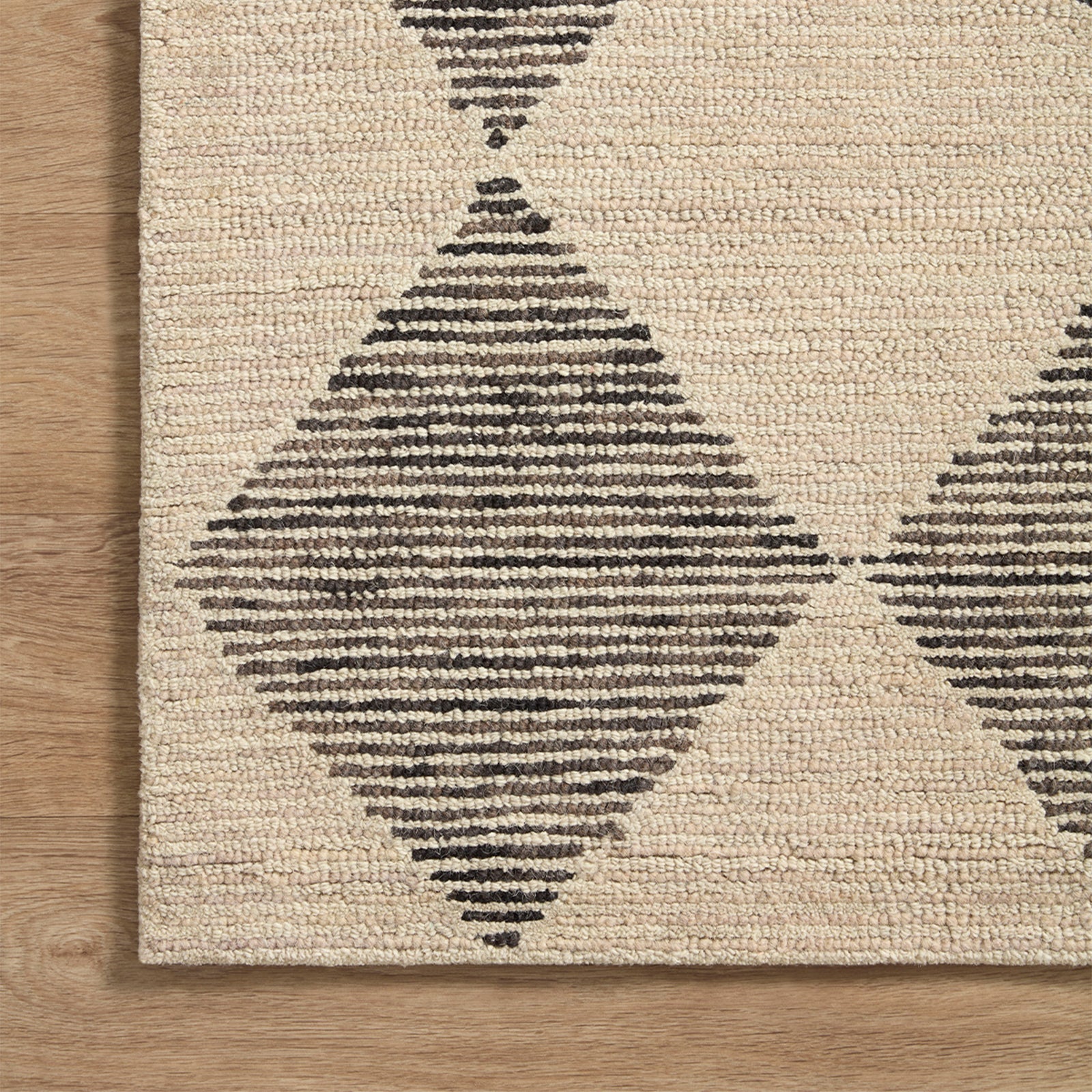 Chris Loves Julia x Loloi Francis Beige/Charcoal Rug