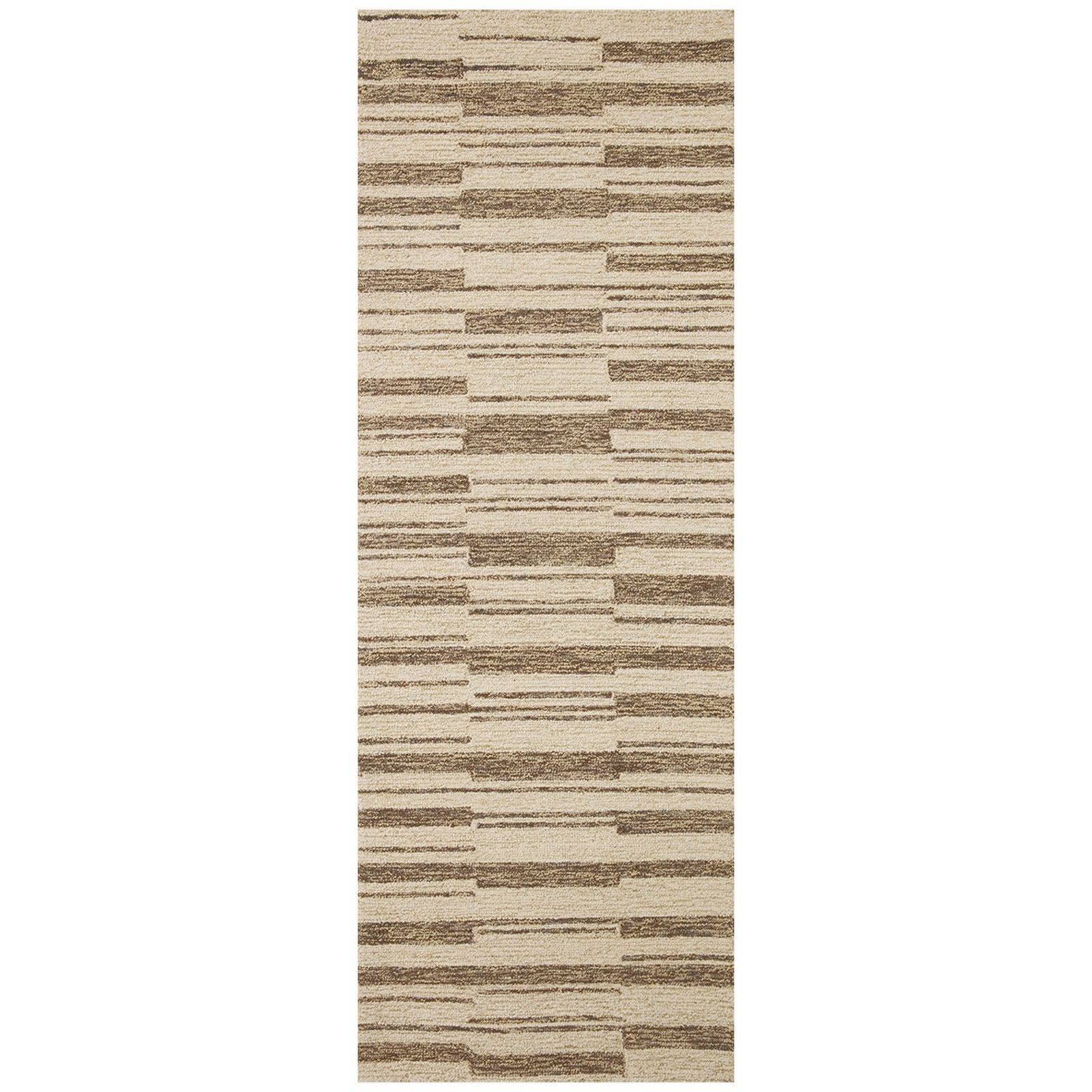 Chris Loves Julia x Loloi Polly Beige/Tobacco Rug