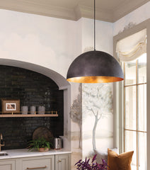 Hamza Pendant - Black