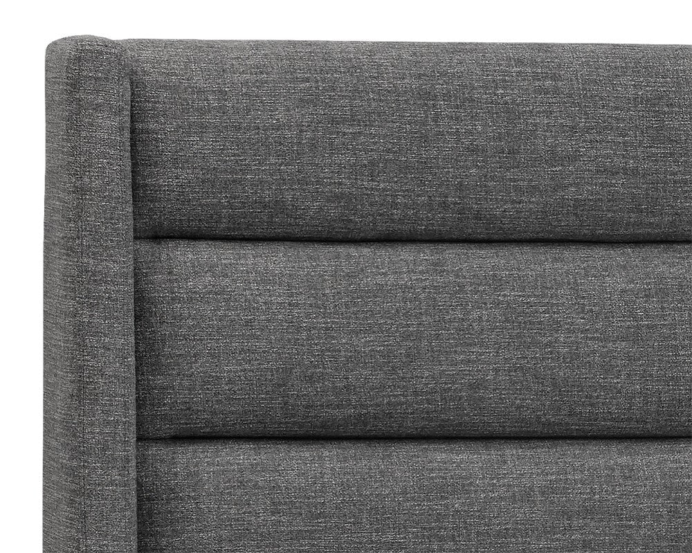 Elgin Bed - Quarry Linen