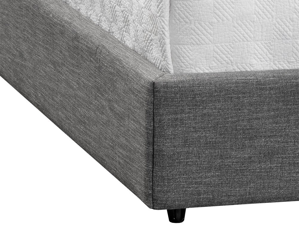 Elgin Bed - Quarry Linen