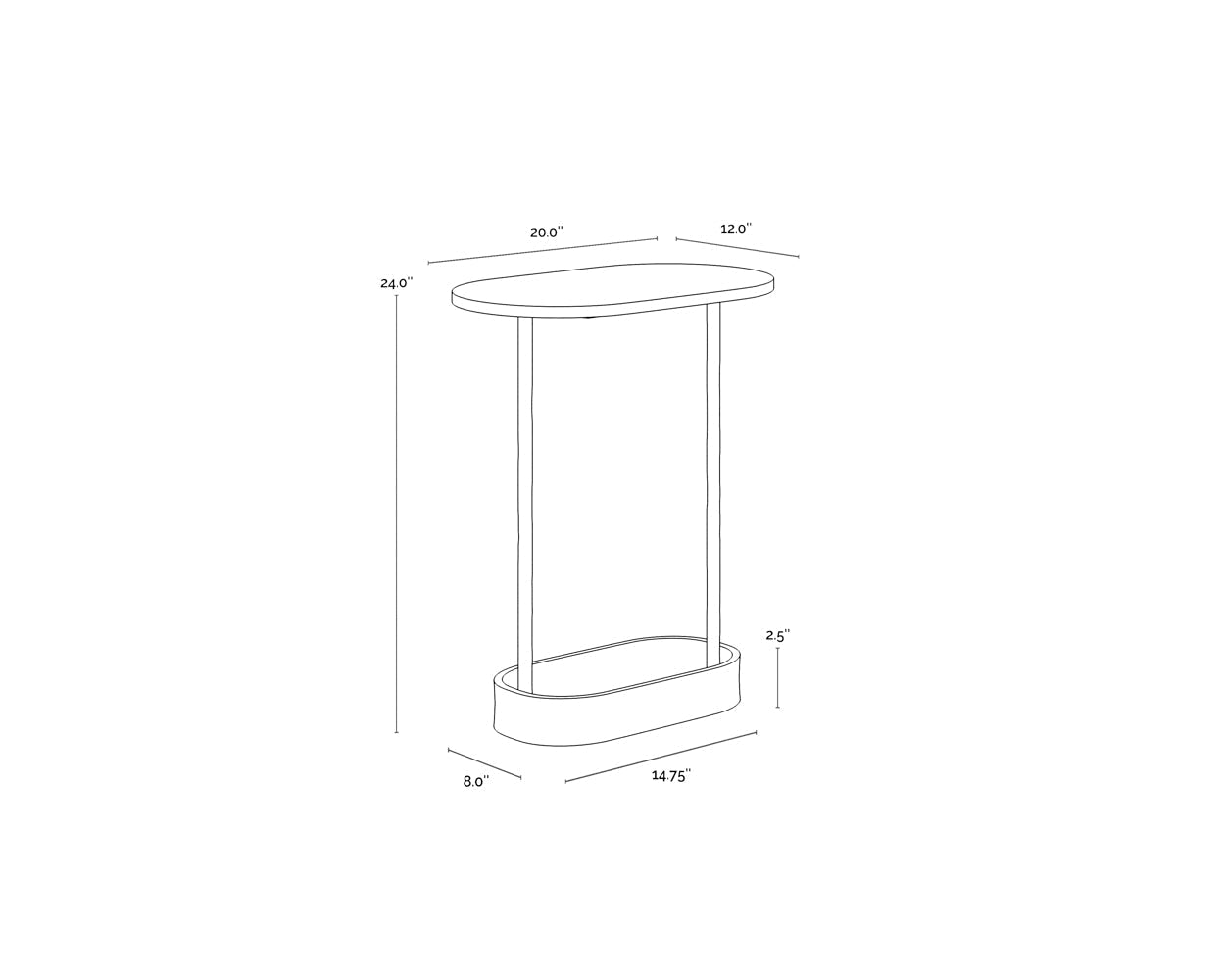 Eddie Side Table