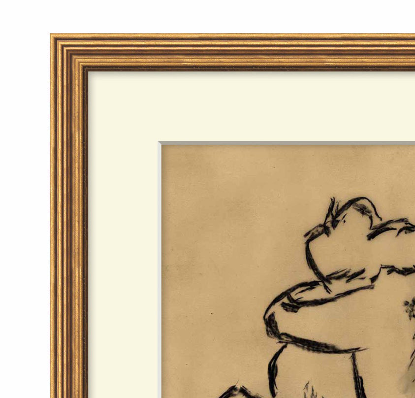 Folded Soul Framed Print