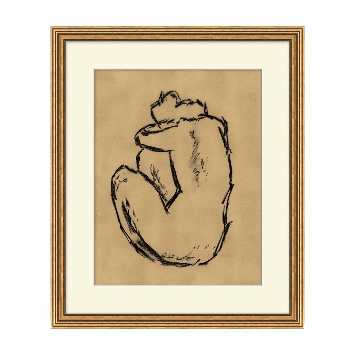 Folded Soul Framed Print