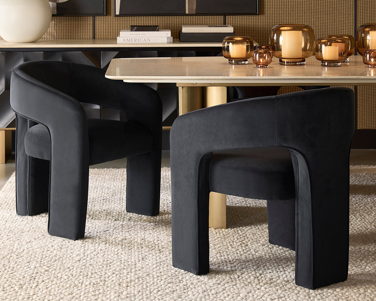 Delta Dining Chair - Black