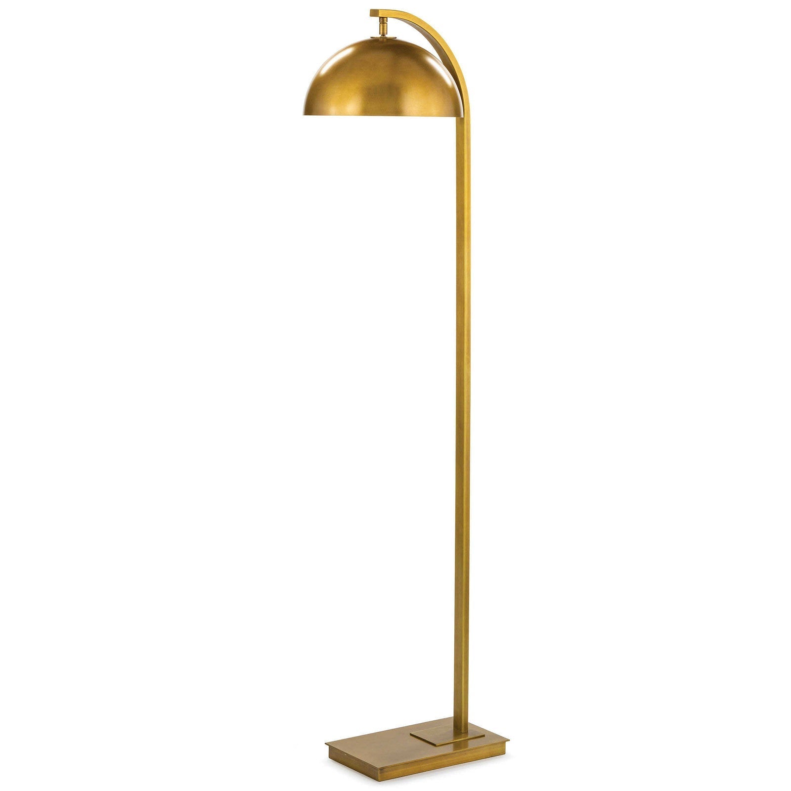 Brock Floor Lamp - Brass
