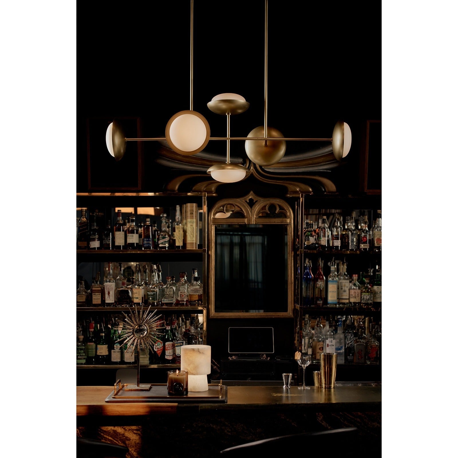 James Linear Chandelier