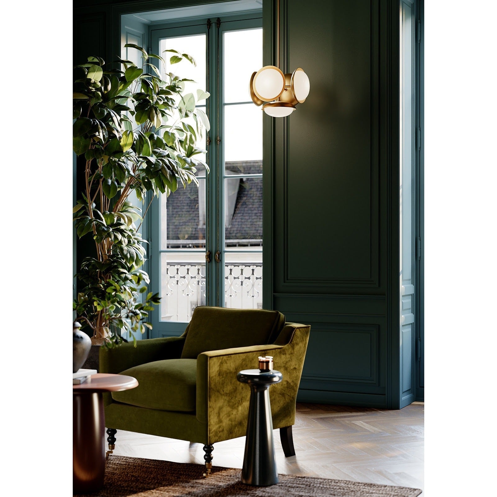 James 5 Light Pendant