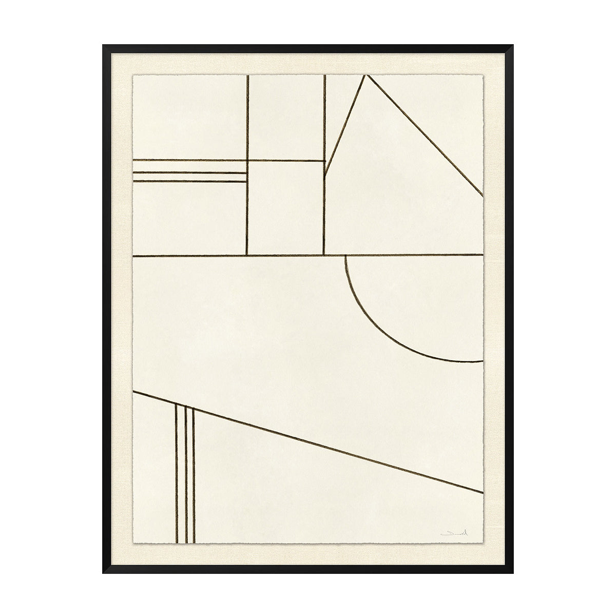 Austere 3 Framed Print