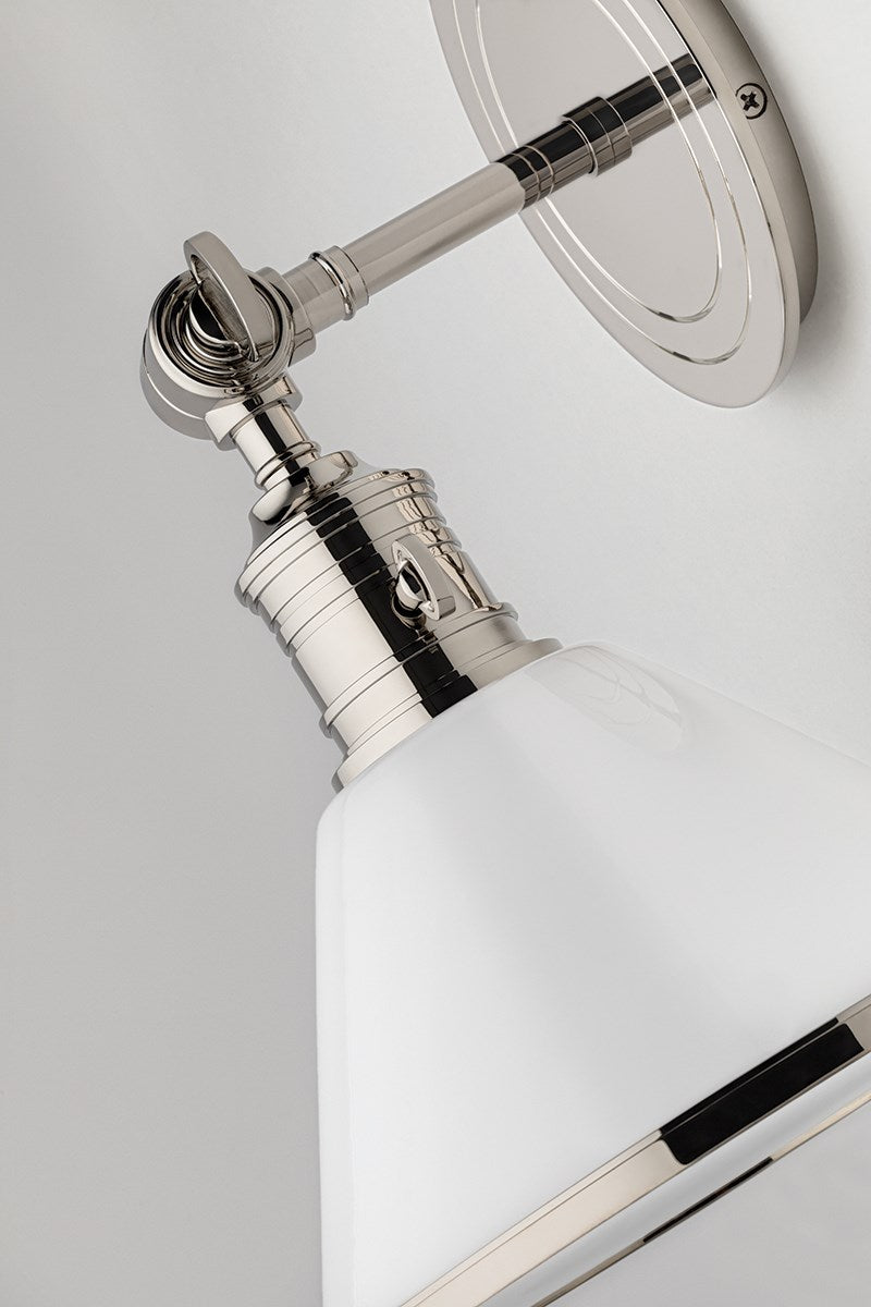 Garden City Sconce - Polished Nickel