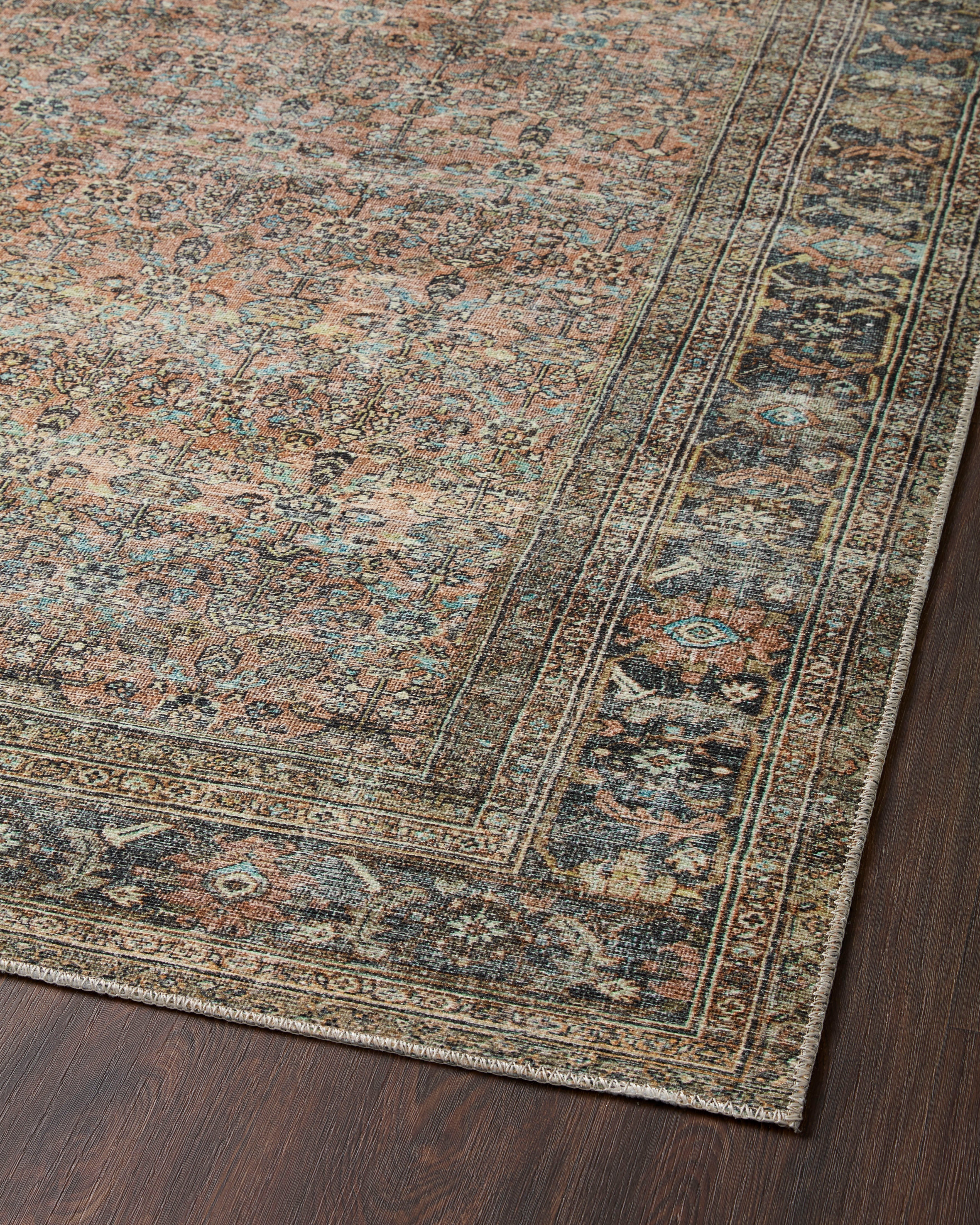 Adrian Terracotta/Multi Rug