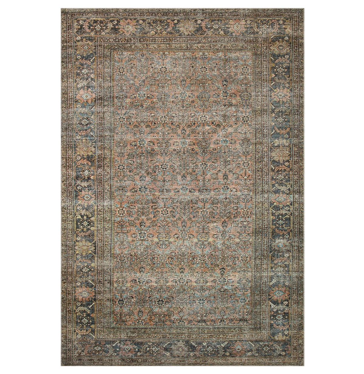 Adrian Terracotta/Multi Rug