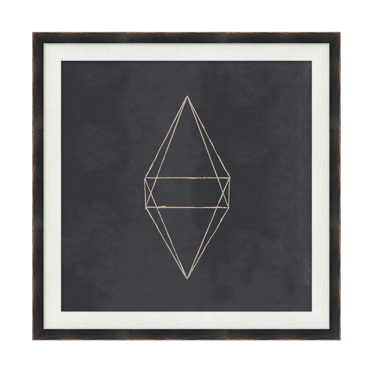 Geometrix V Framed Print