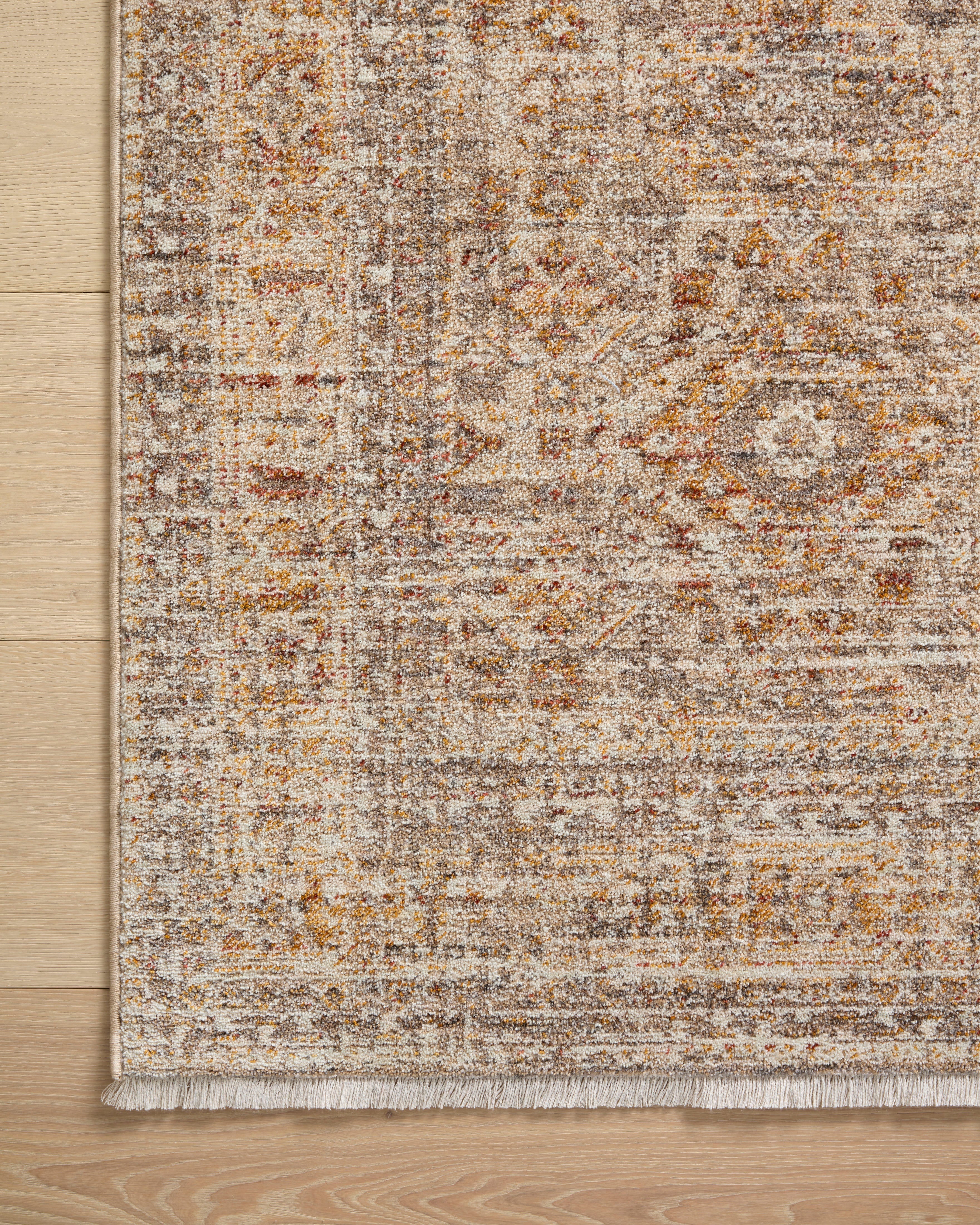 Angela Rose x Loloi Blake Oatmeal/Spice Rug