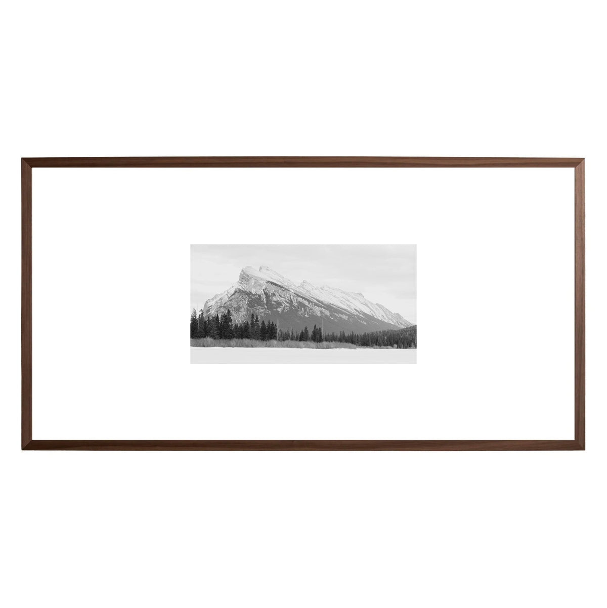 Banff Rundle Mountain Framed Print