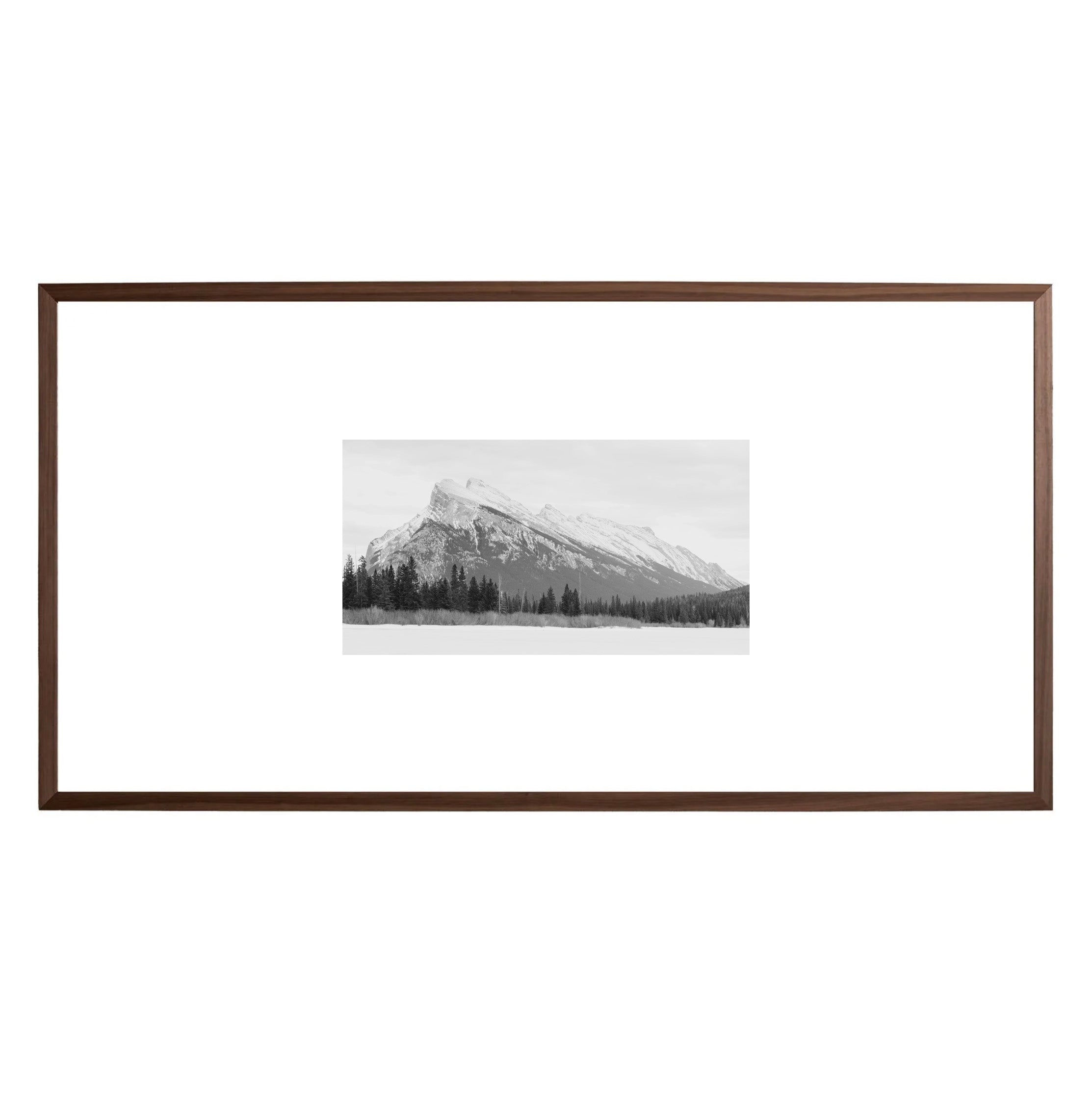 Banff Rundle Mountain Framed Print