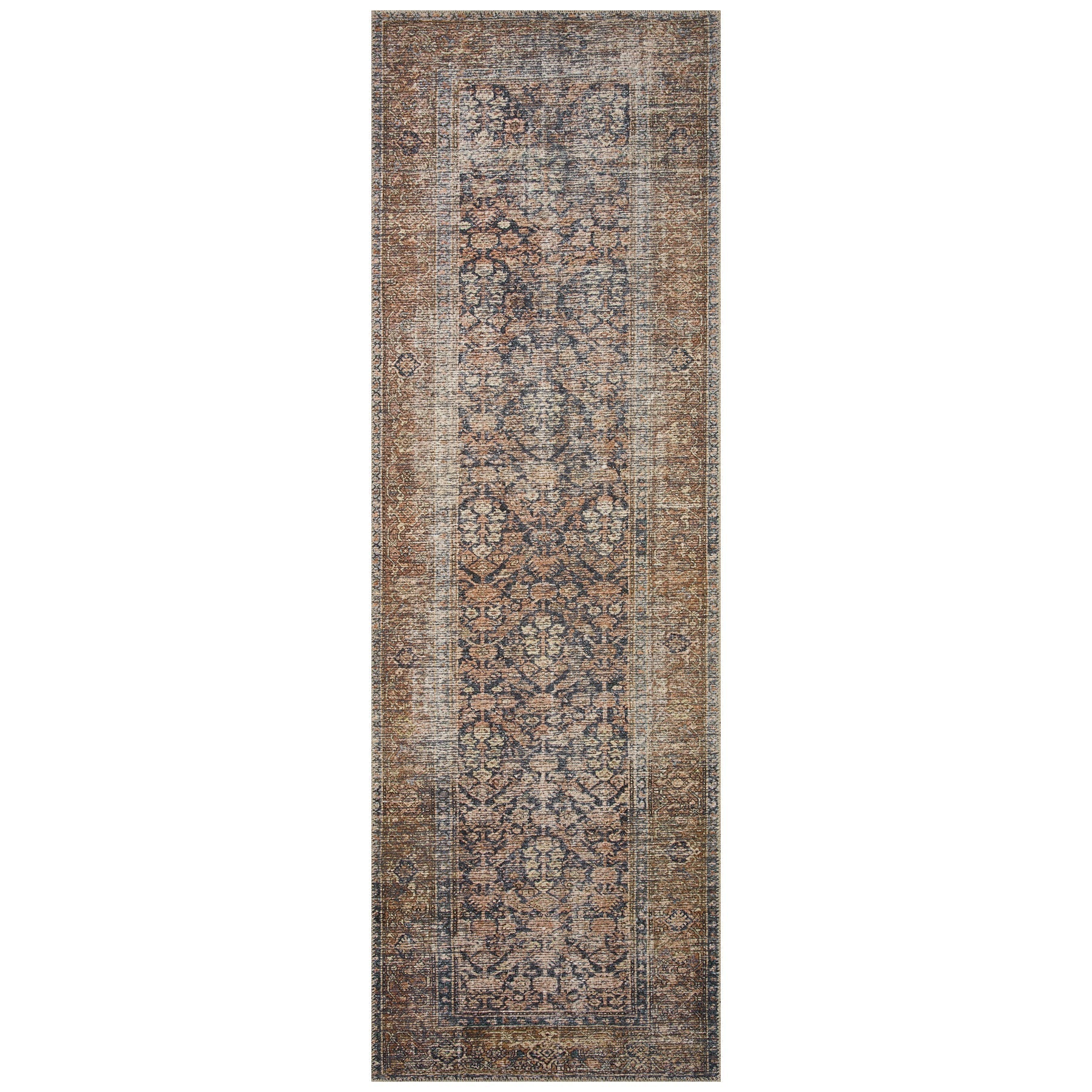 Amber Lewis x Loloi Billie Ink/Salmon Rug