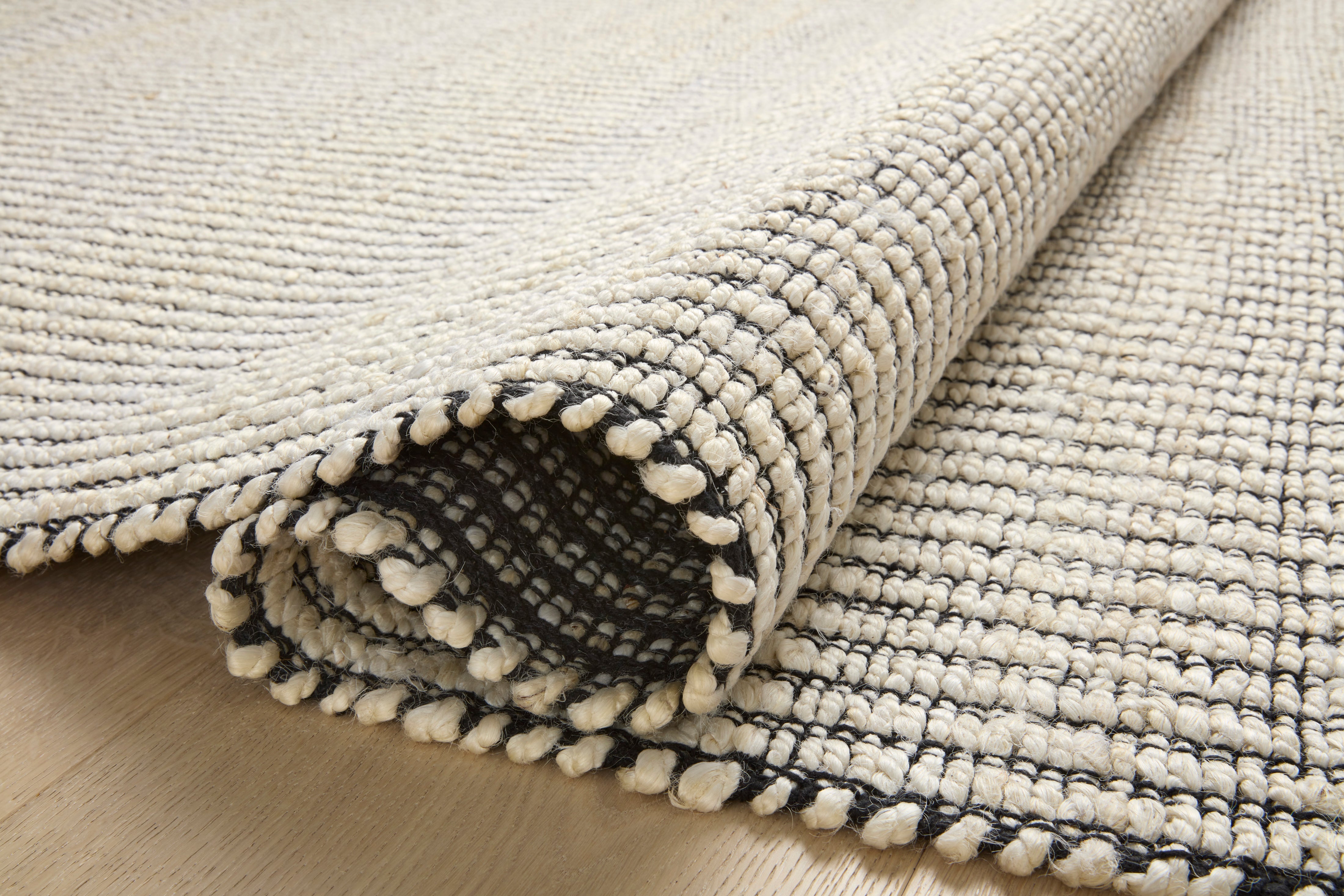 Angela Rose x Loloi Colton Ivory/Black Rug