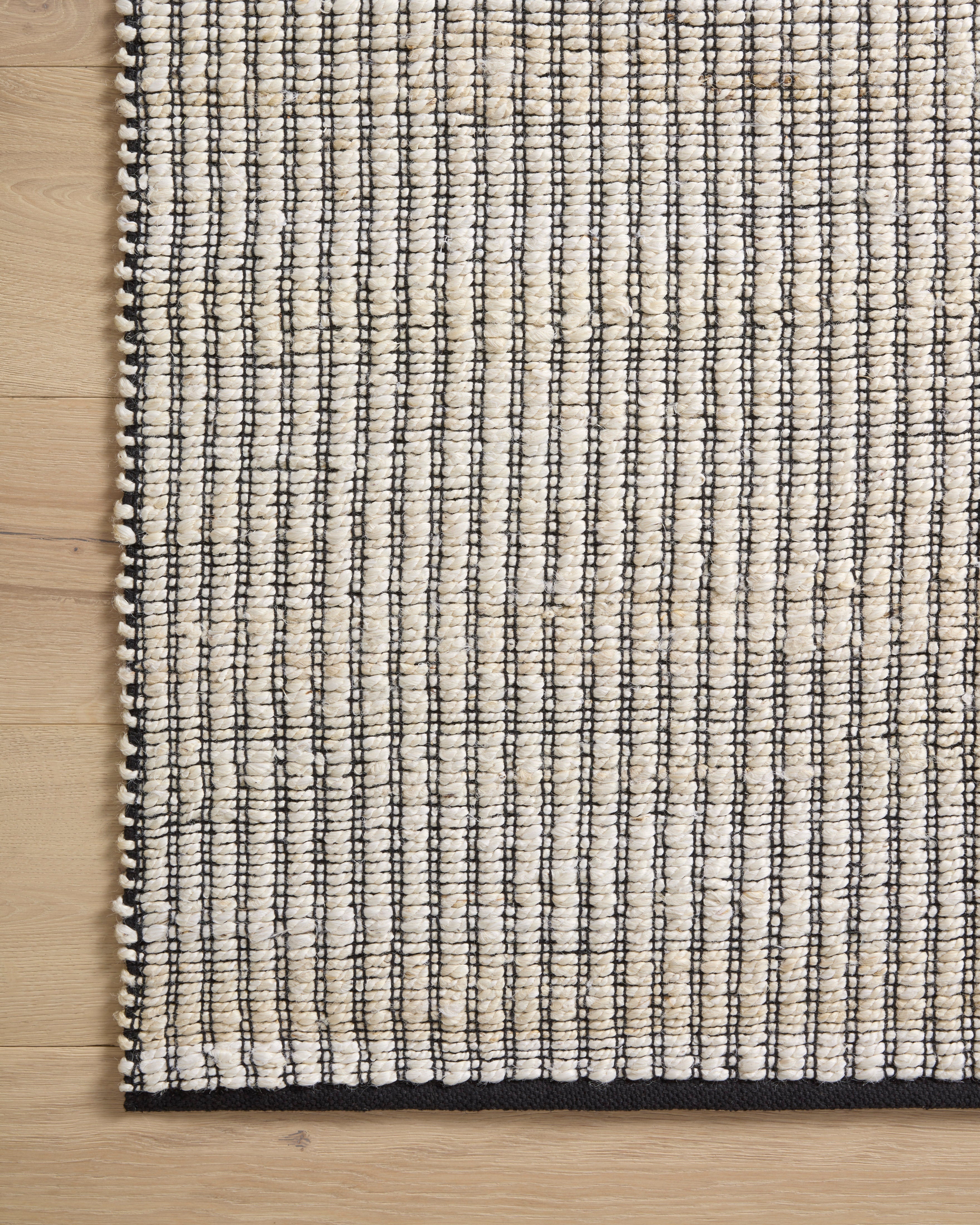 Angela Rose x Loloi Colton Ivory/Black Rug